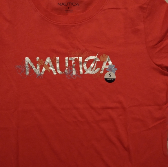 Pretty pink Nautica Top - Picture 3 of 3